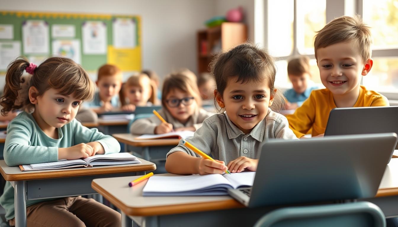 Students collaborating in study space