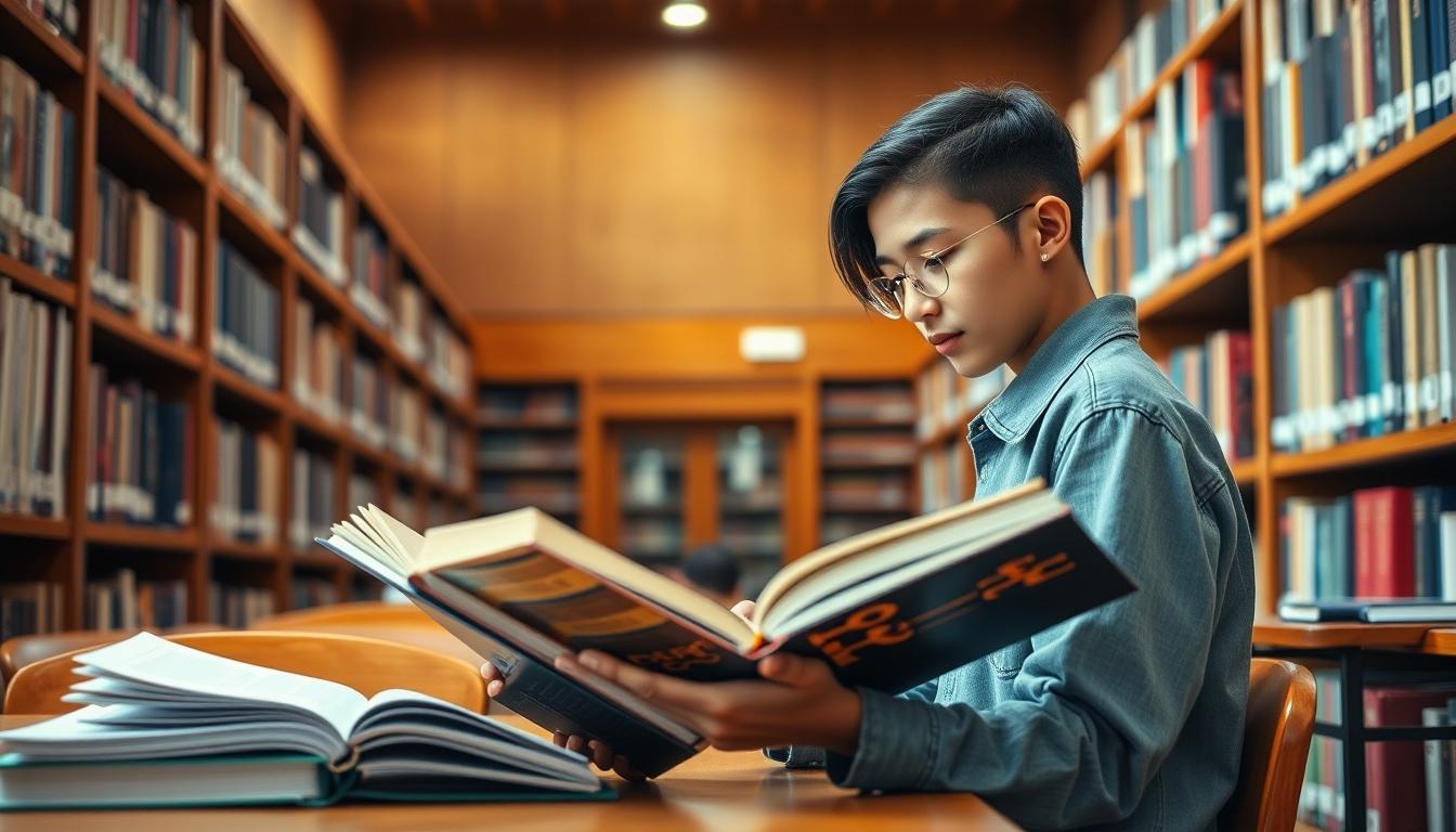 Students working in research laboratory