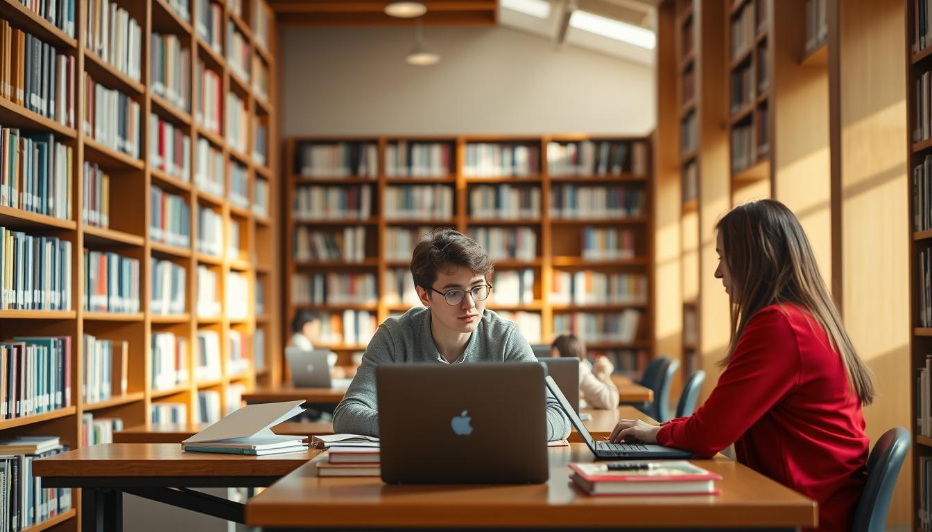 Structured study materials and learning resources on a desk